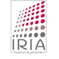 iria, les créateurs de patrimoine www.iria.fr logo image