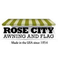 rose city awning & flag logo image