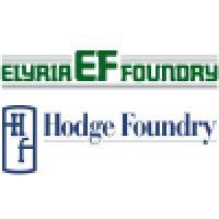 elyria foundry and hodge foundry logo image