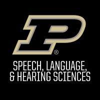 purdue university speech, language, and hearing sciences logo image