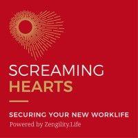 screaming hearts logo image