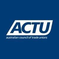 australian council of trade unions (actu) logo image