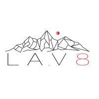 la.v8 logo image