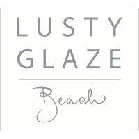 lusty glaze beach logo image