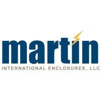 martin international enclosures logo image