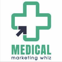 medical marketing whiz logo image