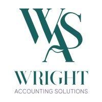 wright accounting solutions logo image