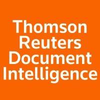 thomson reuters document intelligence