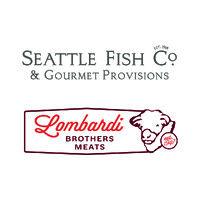 seattle fish company & lombardi brothers meats logo image