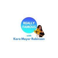 really famous with kara mayer robinson logo image