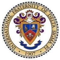 delta sigma pi – rho tau chapter logo image