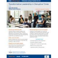 transformative leadership program at shu logo image