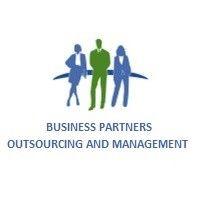 business partners outsourcing and management logo image