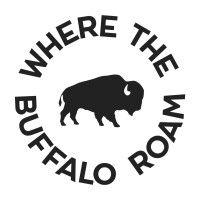 wtbr (where the buffalo roam) logo image