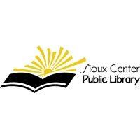 sioux center public library logo image