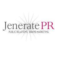 jenerate pr | public relations & brand marketing firm logo image