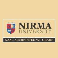 nirma university, ahmedabad, gujarat, india logo image