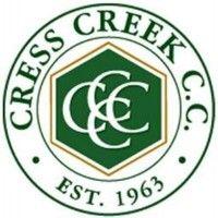 cress creek country club logo image