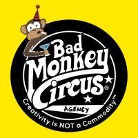 bad monkey circus agency logo image