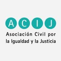 acij asociación civil por la igualdad y la justicia logo image