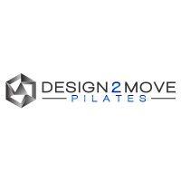 design 2 move pilates logo image