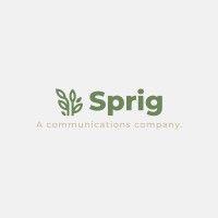 sprig | a communications company logo image