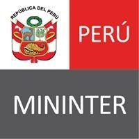 ministerio del interior perú logo image