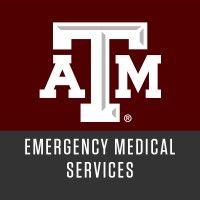 texas a&m university emergency medical services logo image