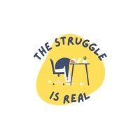 the struggle is real with justin peters logo image