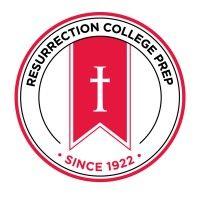 resurrection college prep high school logo image