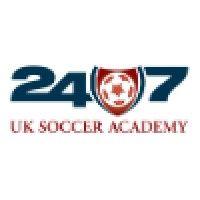 24-7 uk soccer academy logo image