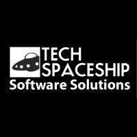 tech spaceship logo image