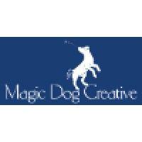 magic dog creative logo image