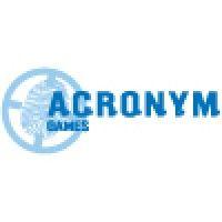 a.c.r.o.n.y.m. games logo image