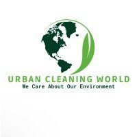 urban cleaning world logo image