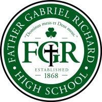 father gabriel richard high school - ann arbor, michigan logo image