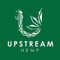 upstream hemp logo image