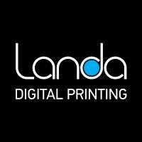 landa digital printing logo image