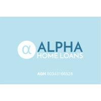 alpha home loans logo image