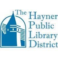 the hayner public library district logo image