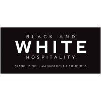 black and white hospitality logo image