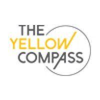 the yellow compass logo image