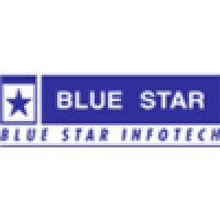 blue star infotech logo image