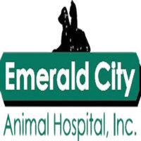 emerald city animal hospital logo image