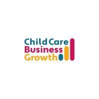 child care business growth logo image