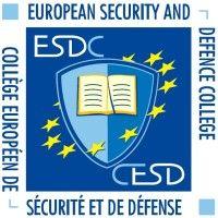 european security and defence college (esdc) logo image