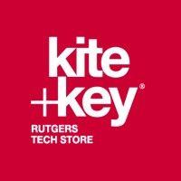 kite+key, rutgers tech store & computer repair logo image