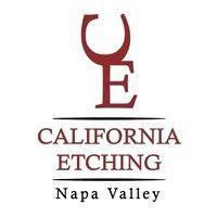 california etching logo image