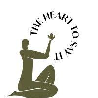 the heart to say it logo image