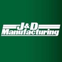 j&d manufacturing logo image